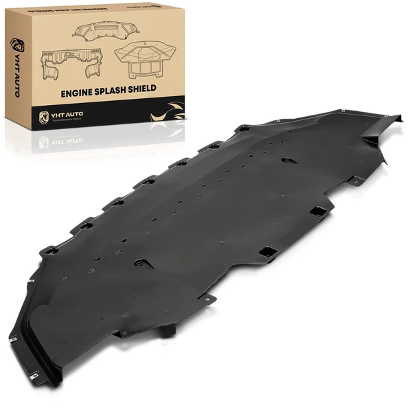 Front Lower Engine Splash Shield for Ford Mustang 2018-2023 L4 2.3L V8 5.0L