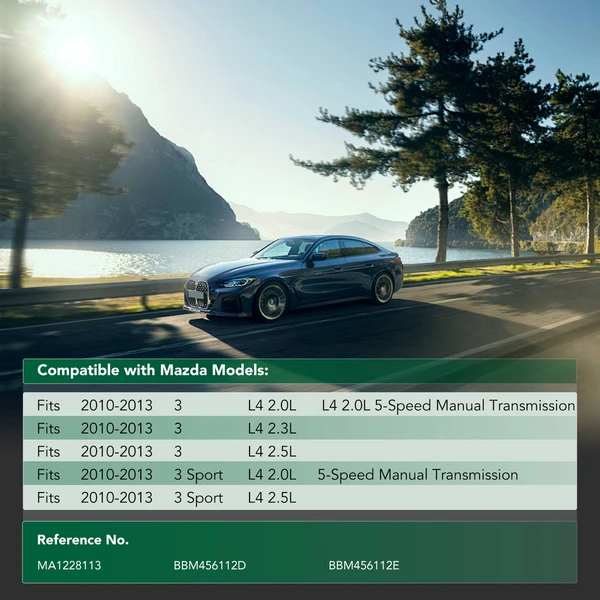 Front Engine Splash Shield for Mazda 3 2010-2013 L4 2.0L 2.3L 2.5L 3 Sport