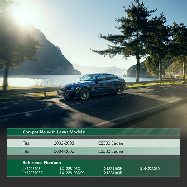 Driver Lower Engine Splash Shield for Lexus ES300 2002-2003 ES330 2004-2006 Sedan