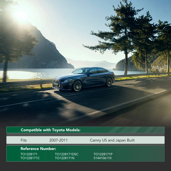 Front Passenger Lower Engine Splash Shield Under Cover for Toyota Camry 2007-2011