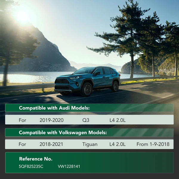 Lower Engine Splash Shield for Volkswagen Tiguan 2018-2021 Audi Q3 L4 2.0L