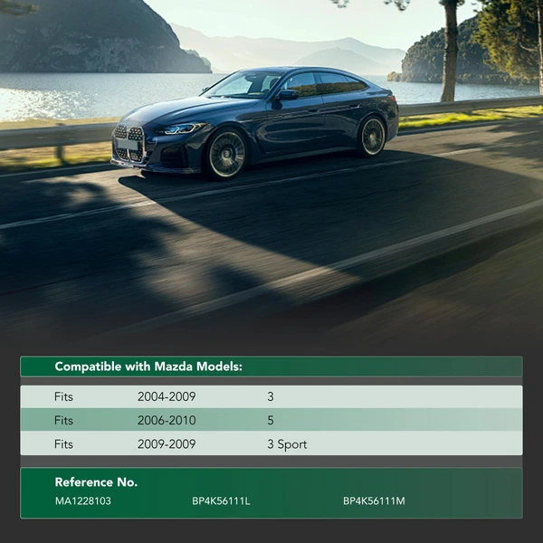 Rear Engine Splash Shield for Mazda 3 2004-2009 5 2006-2010 3 Sport 2009