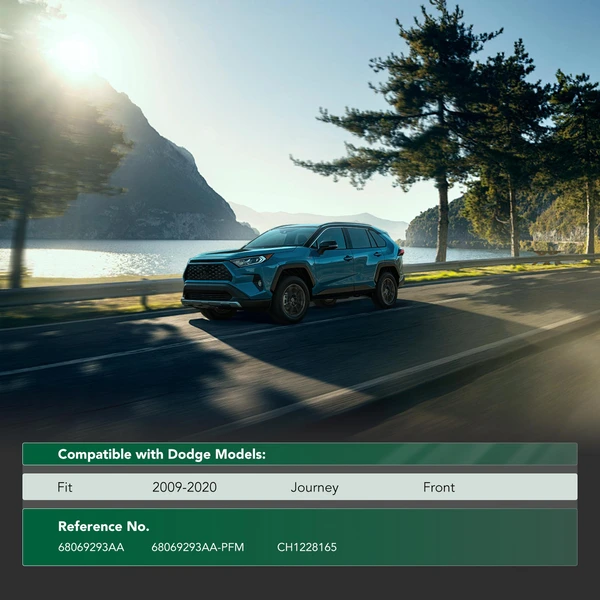 Front Engine Splash Shield Plastic for 2009-2020 Dodge Journey