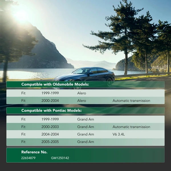 Front Driver Black Plastic Engine Splash Shield for Olds Alero Pontiac Grand Am