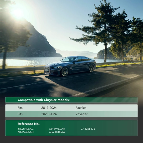 Rear Engine Splash Shield for Chrysler Pacifica 2017-2024 Voyager LX 2020-2024