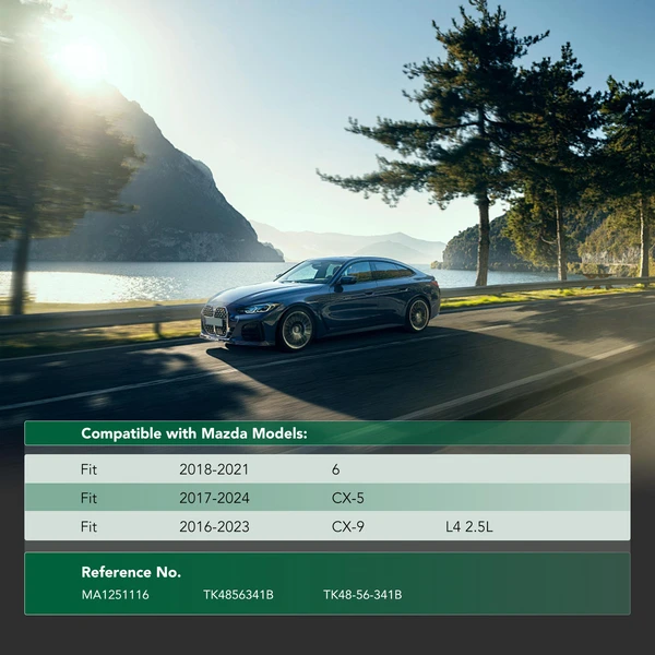 Front Passenger Plastic Engine Splash Shield for 2016-2023 Mazda CX-9