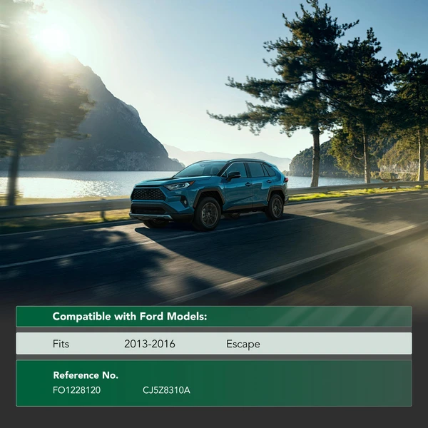 Front Plastic Engine Splash Shield for Ford Escape 2013-2016 SUV