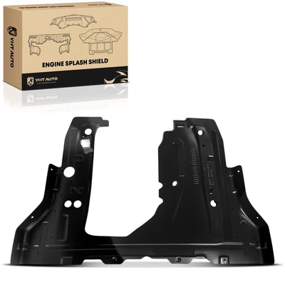 Front Black Engine Splash Shield