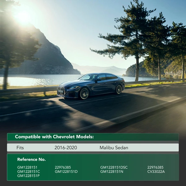 Front Lower Engine Splash Shield for 2016-2020 Chevrolet Malibu