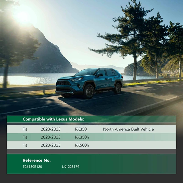 Front Plastic Engine Splash Shield for 2023 Lexus RX350