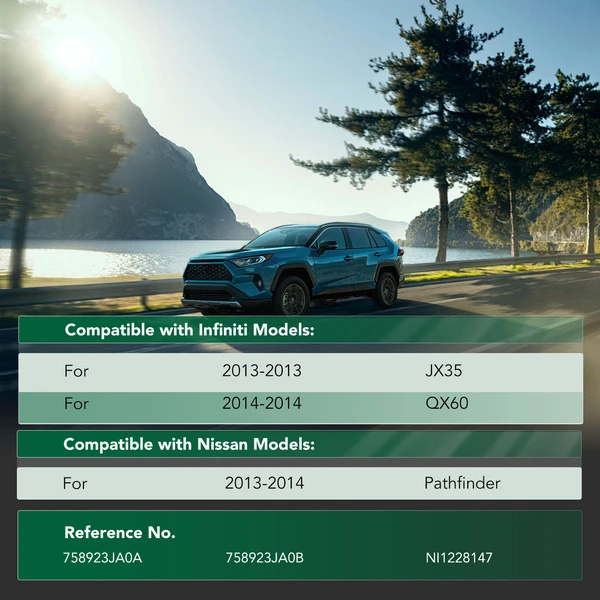 Front Engine Splash Shield for 2014 INFINITI QX60