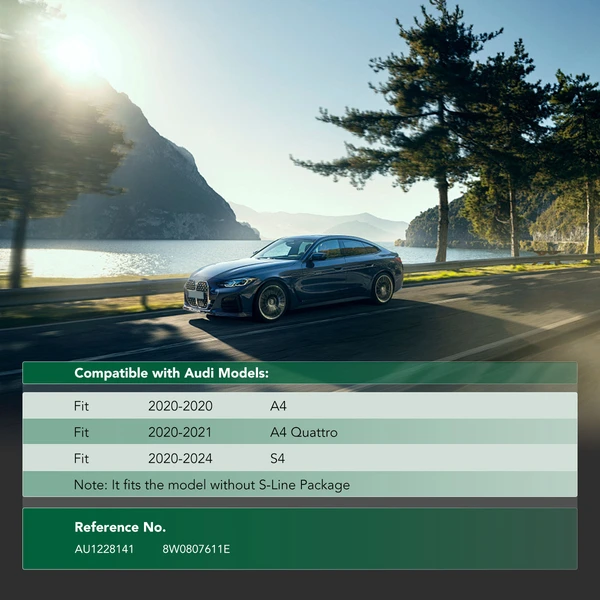 Front injection for 2020-2024 Audi S4