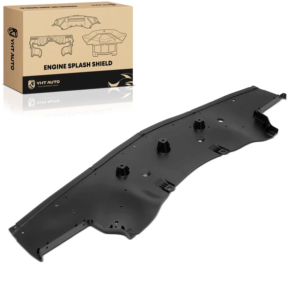 Front Engine Splash Shield for Dodge Challenger 2015-2023 with Wide Body Option