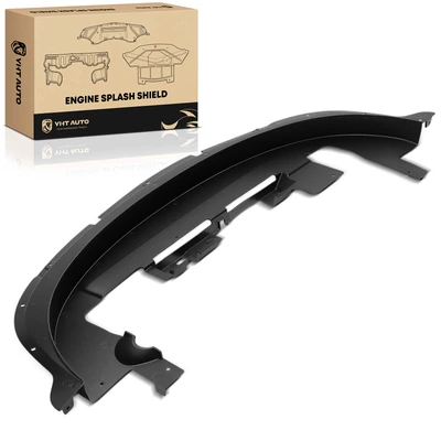 Front Engine Splash Shield Black