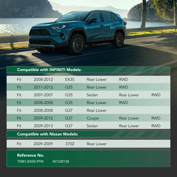 Rear Lower Engine Splash Shield for Nissan 370Z 2009 INFINITI G37 2008-2013 EX35 G35