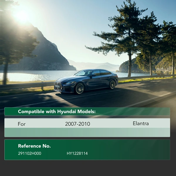 Rear Driver Lower Engine Splash Shield for Hyundai Elantra 2007-2010