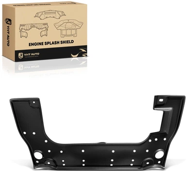 Rear Lower Black Plastic Engine Splash Shield
