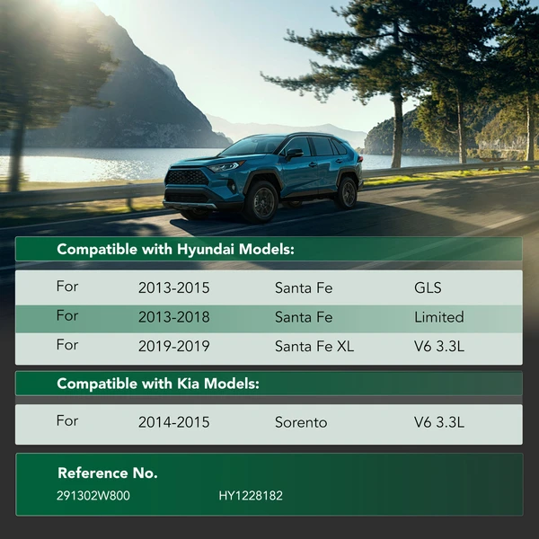 Driver Lower Engine Splash Shield for Hyundai Santa Fe Santa Fe XL Kia Sorento