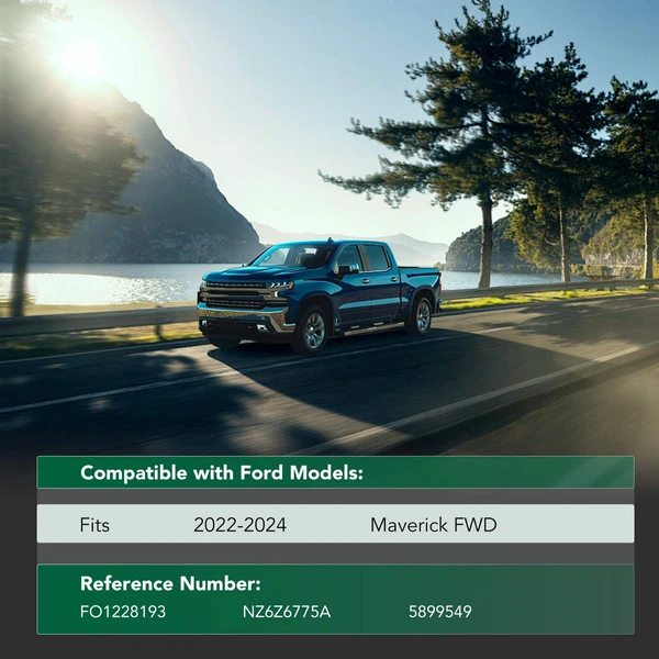 Front Engine Splash Shield for 2022-2024 Ford Maverick