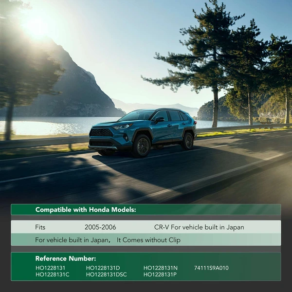 Front Lower Plastic Engine Splash Under Cover Shield for Honda CR-V 2005-2006