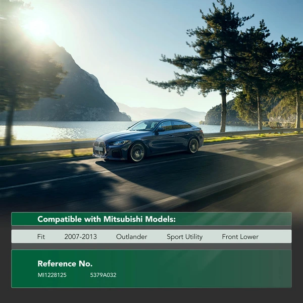 Front Lower Under Cover Engine Splash Shield for Mitsubishi Outlander 2007-2013