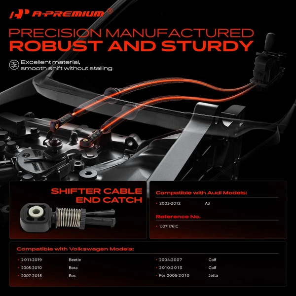 Shift Lever Bushing for Volkswagen Jetta 05-10 Golf Beetle Audi A3 1J0711761C