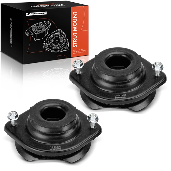 2 Pcs Front & Rear Suspension Strut Mount for Mazda Miata 1990-1997