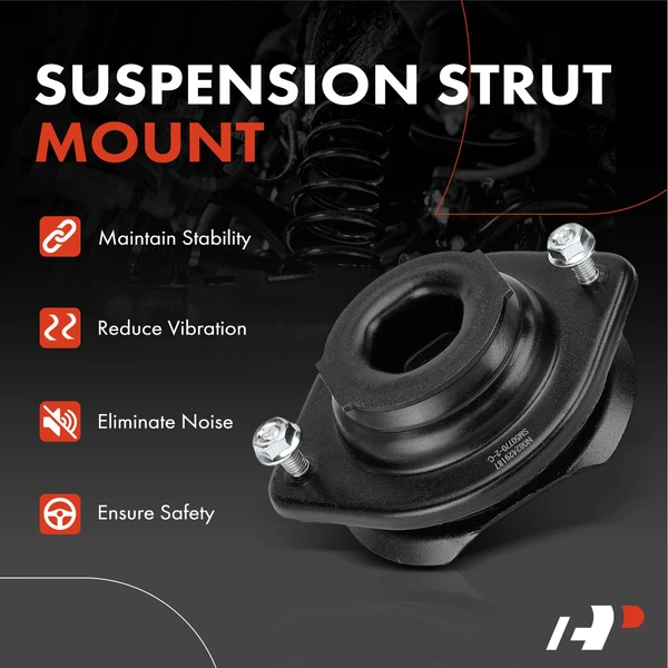 2 Pcs Front & Rear Suspension Strut Mount for Mazda Miata 1990-1997