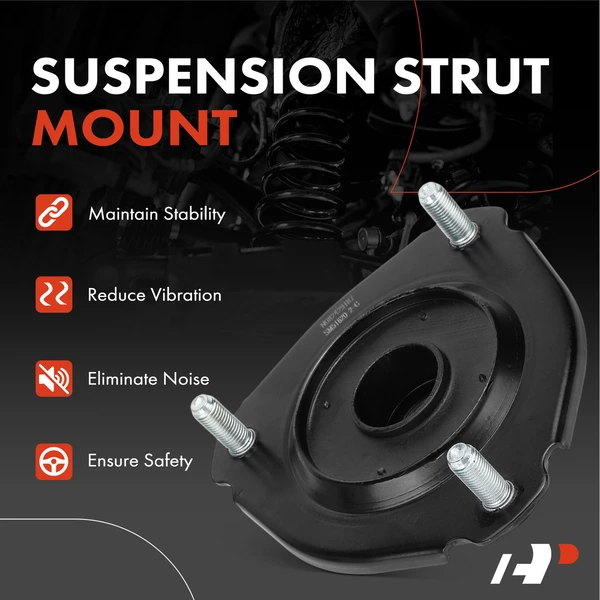 2 Pcs Front Driver & Passenger Suspension Strut Mount for Toyota RAV4 1996-2005