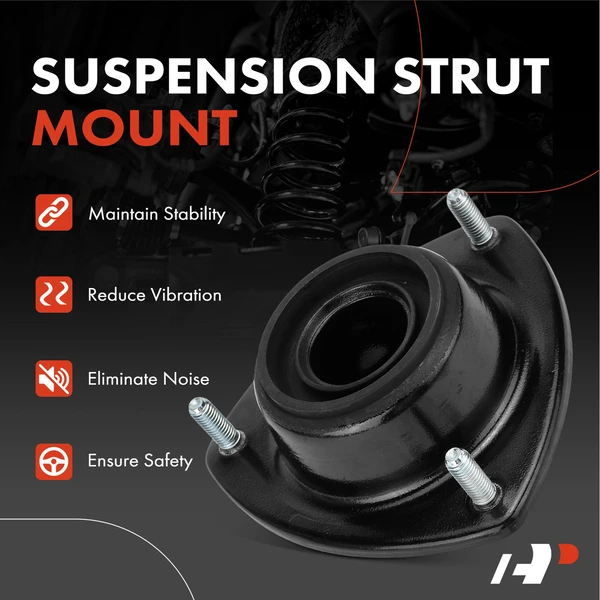2 Pcs Front Suspension Strut Mount for Chevrolet Sprint Geo Metro Pontiac Suzuki
