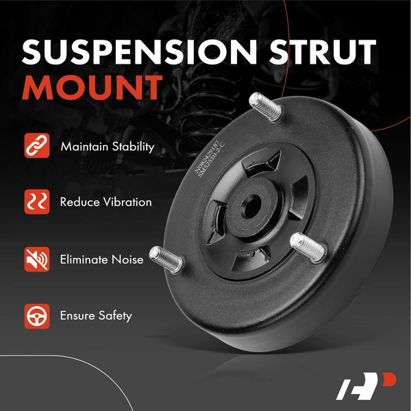 2 Pcs Rear Suspension Strut Mount for BMW 525i 528i 530i 540i E39 Sedan