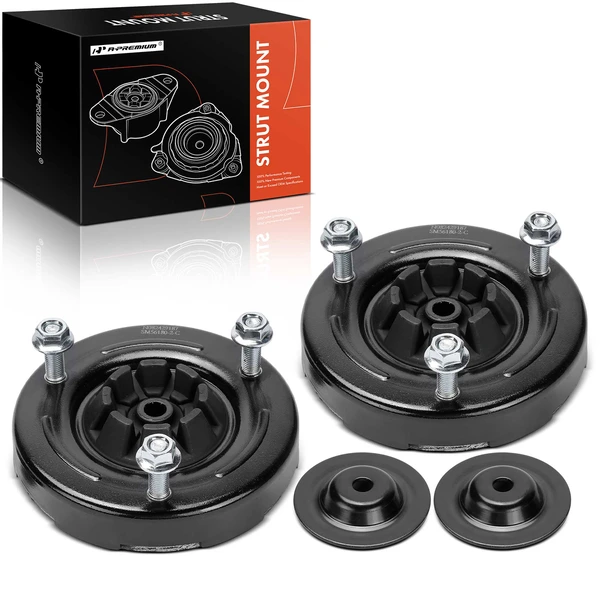 2 Pcs Front Suspension Strut Mount for Hyundai Sonata 2006-2010 Azera Kia Amanti