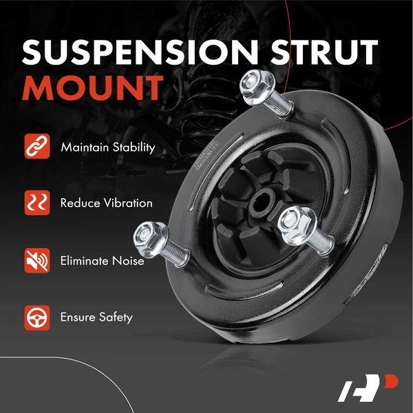 2 Pcs Front Suspension Strut Mount for Hyundai Sonata 2006-2010 Azera Kia Amanti