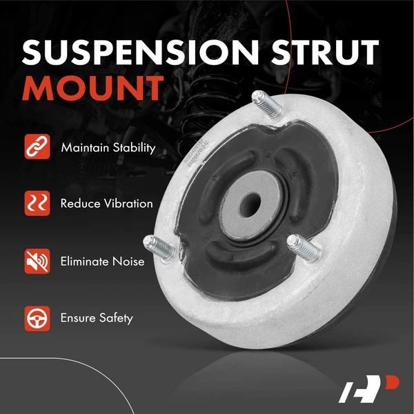 2 Pcs Rear Suspension Strut Mount for BMW E60 525i 525xi E63 645Ci E65 745i 750Li