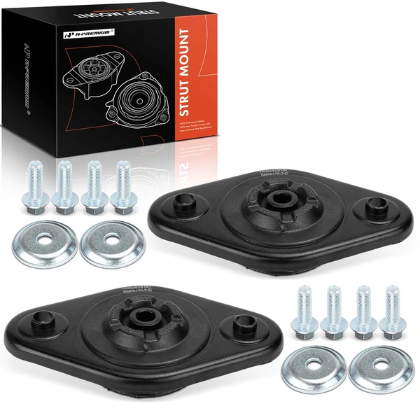 2 Pcs Rear Upper Suspension Strut Mount for Kia Soul 2014-2019 GAS DOHC