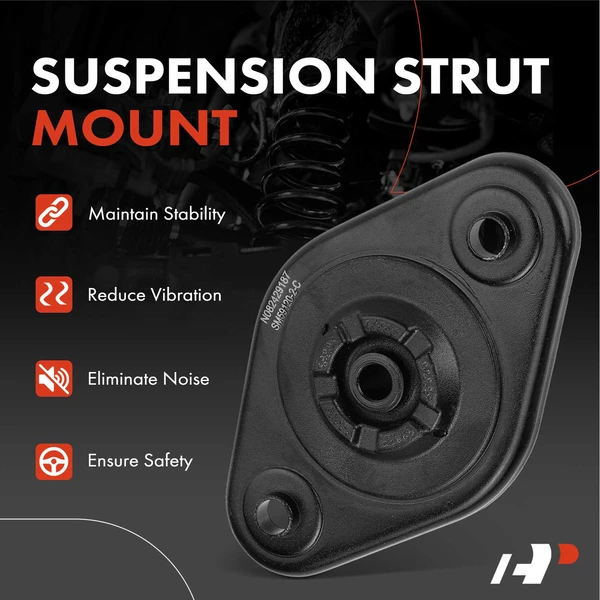 2 Pcs Rear Upper Suspension Strut Mount for Kia Soul 2014-2019 GAS DOHC