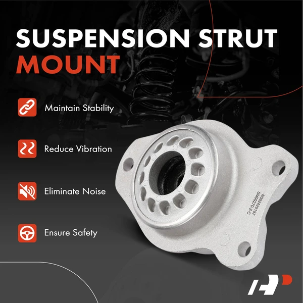 2 Pcs Rear Suspension Strut Mount for BMW 535i GT xDrive 550i GT xDrive Base F07