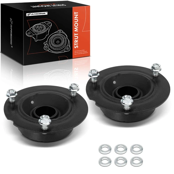 2 Pcs Front Suspension Strut Mount for BMW E36 E30 318i 318is 325e 325is 525i M3 M5