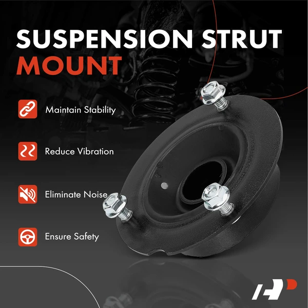 2 Pcs Front Suspension Strut Mount for BMW E36 E30 318i 318is 325e 325is 525i M3 M5