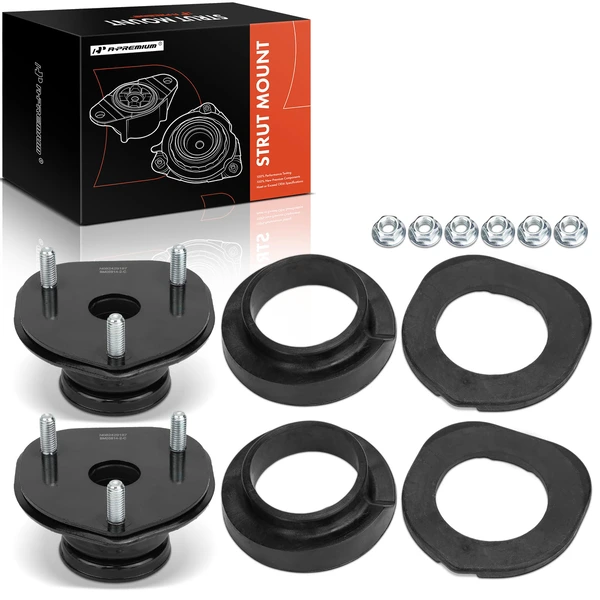 2 Pcs Front Suspension Strut Mount for Dodge Ram 1500 Ram Dakota Mitsubishi Raider