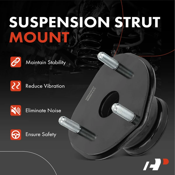 2 Pcs Front Suspension Strut Mount for Dodge Ram 1500 Ram Dakota Mitsubishi Raider
