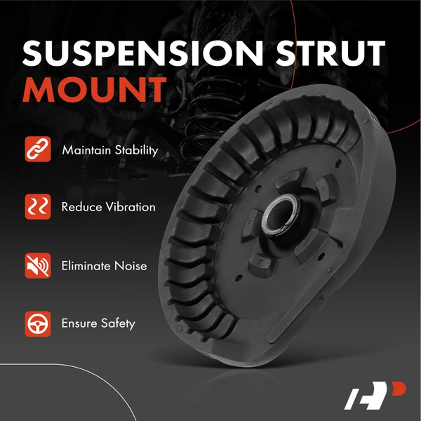 2 Pcs Front Suspension Strut Mount for Volvo XC90 S60 XC70 S80 C70 850 V70 S70