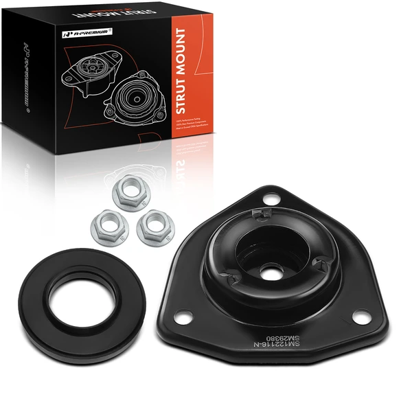 Front Driver or Passenger Suspension Strut Mount for 1991-1993 Nissan NX