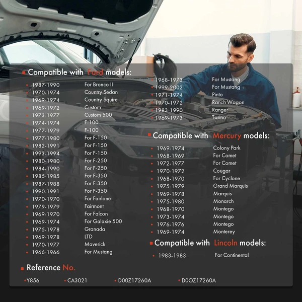 63 inch Speedometer Cable for Lincoln Continental Mercury Comet Cougar Marquis