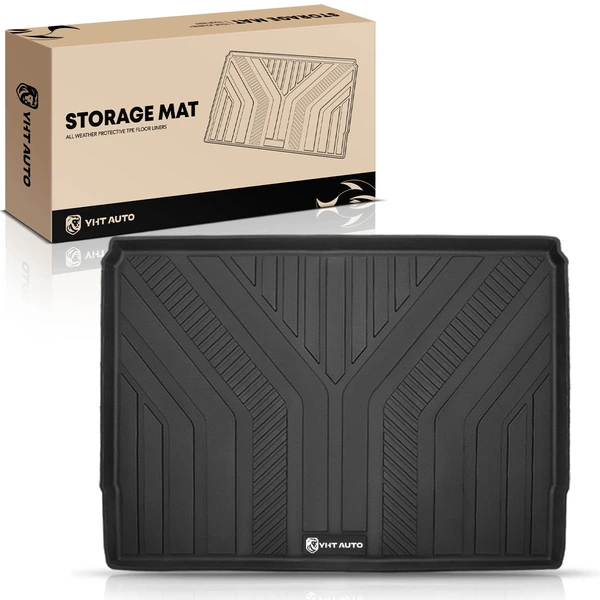 Rear Trunk Black Storage Mat Cargo Liner for 2021-2023 Ford Bronco