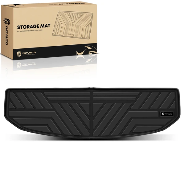 Rear Trunk Black Storage Mat Cargo Liner for 2021-2024 Kia Sorento