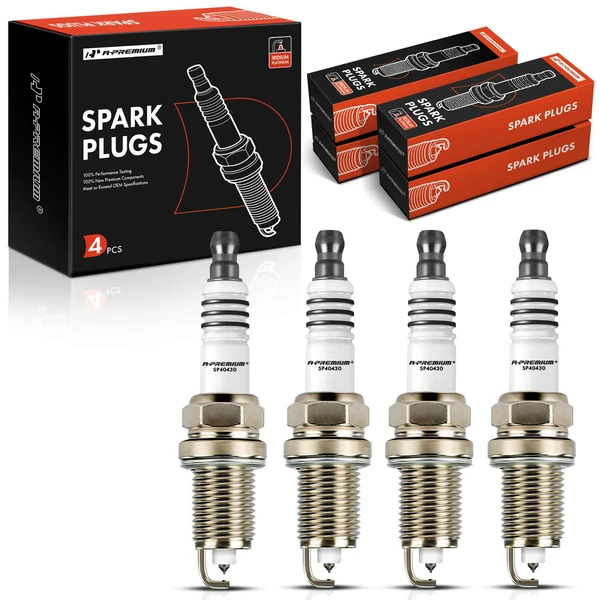 4 Pcs Iridium & Platinum Spark Plugs for 1992-2000 Honda Civic