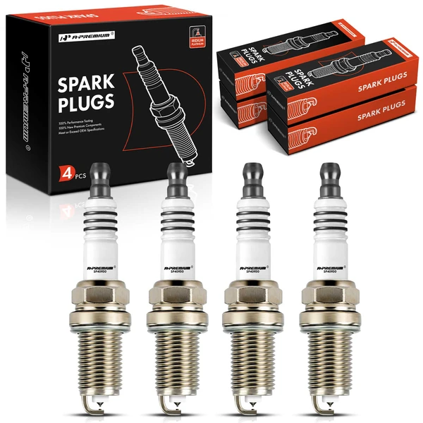 4 Pcs Iridium & Platinum Spark Plugs for Chevrolet Aveo Aveo5 2009-2011 Pontiac