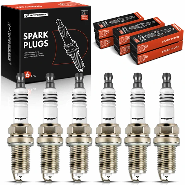 6 Pcs Iridium & Platinum Spark Plugs for 2001-2003 Acura CL