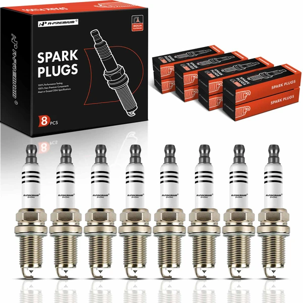 8 Pcs Iridium & Platinum Spark Plugs for 2004-2010 BMW X5